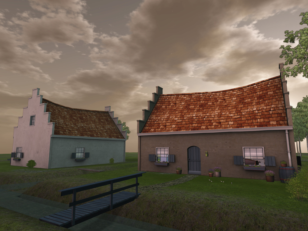 Second Life cottage