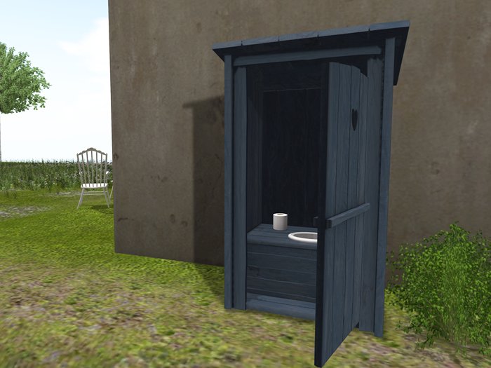 Second Life Outhouse