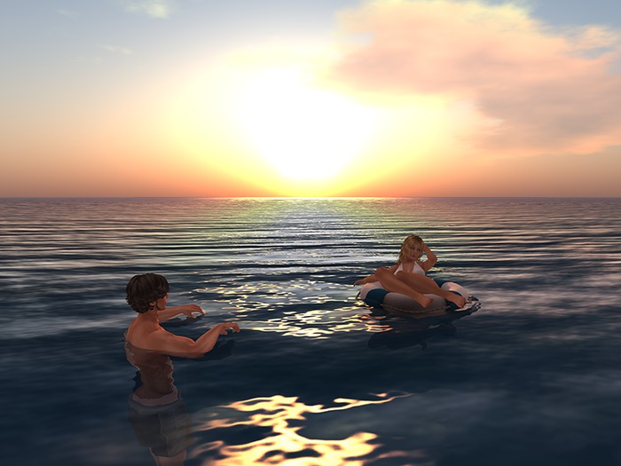 Second Life buoy flirt