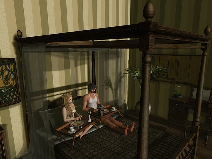 Second Life bed breakfast