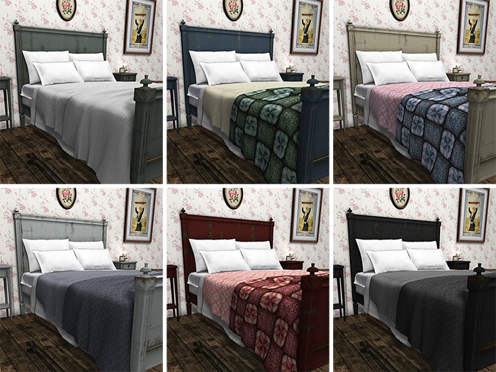Second Life sex bed colors