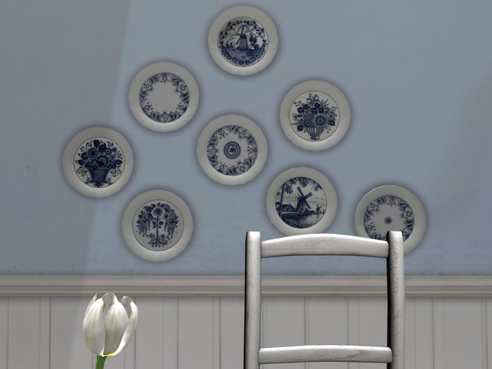 mesh decorative plates