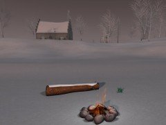 Second Life landscaping snow