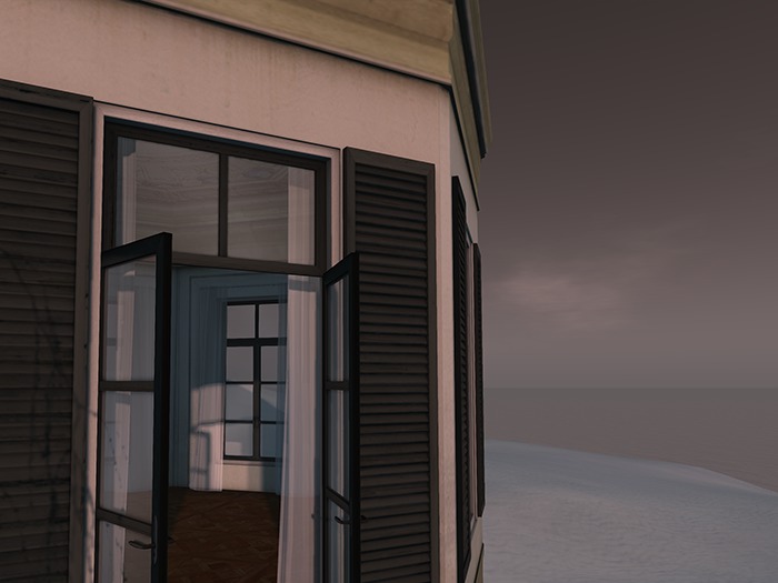 Second Life gazebo window